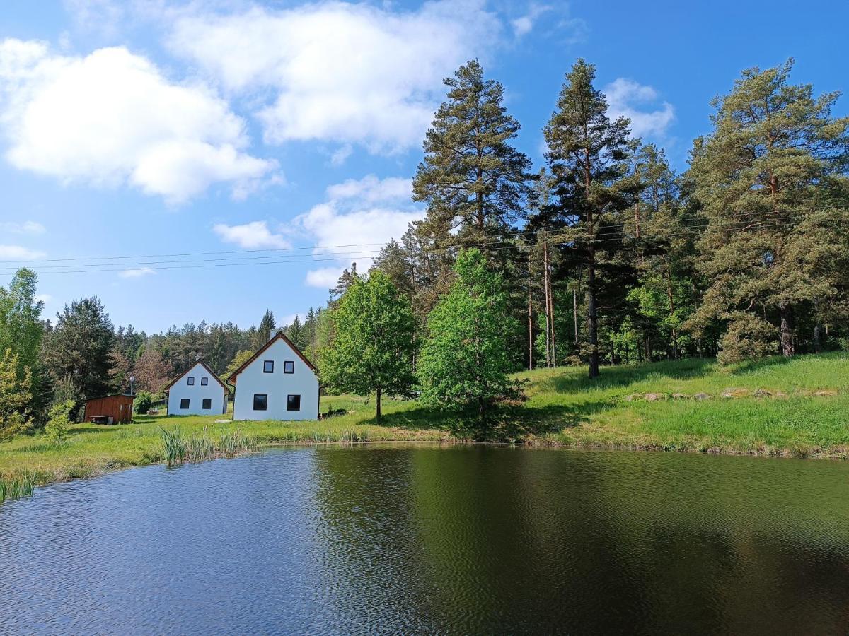 Klidna Lokalita Na Kraji Lesa, Cely Dum S Uschovnu Kol Villa Nová Bystřice Buitenkant foto