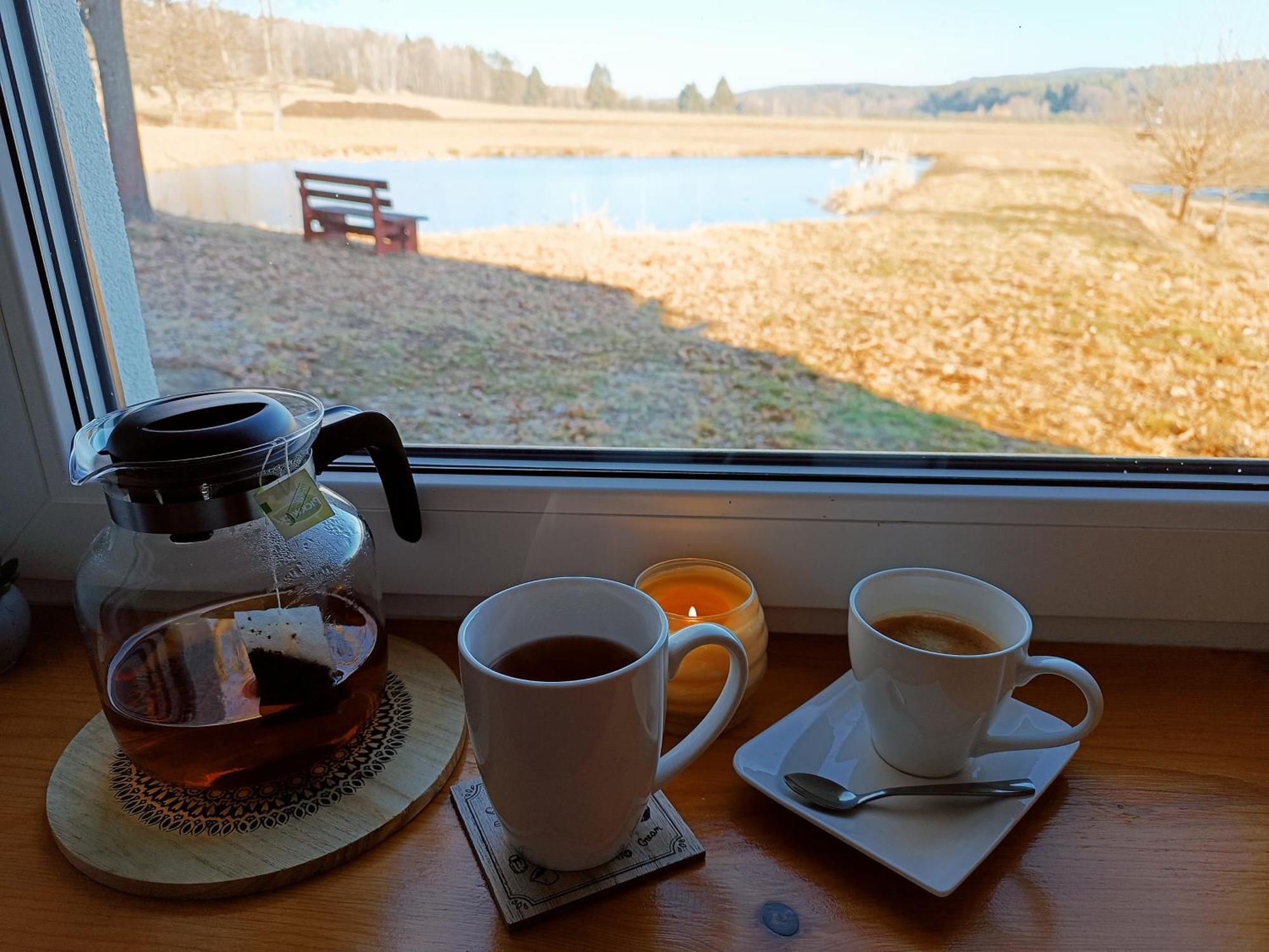 Klidna Lokalita Na Kraji Lesa, Cely Dum S Uschovnu Kol Villa Nová Bystřice Buitenkant foto