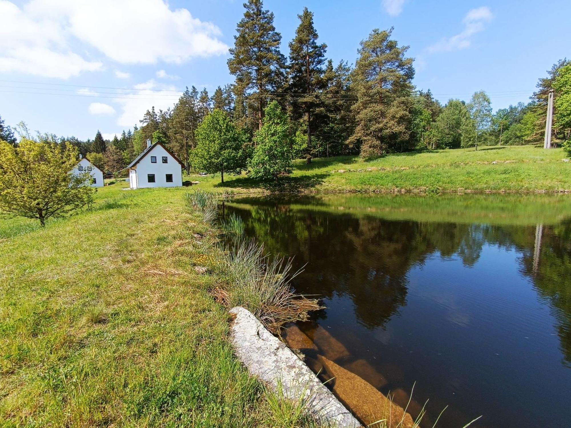 Klidna Lokalita Na Kraji Lesa, Cely Dum S Uschovnu Kol Villa Nová Bystřice Buitenkant foto