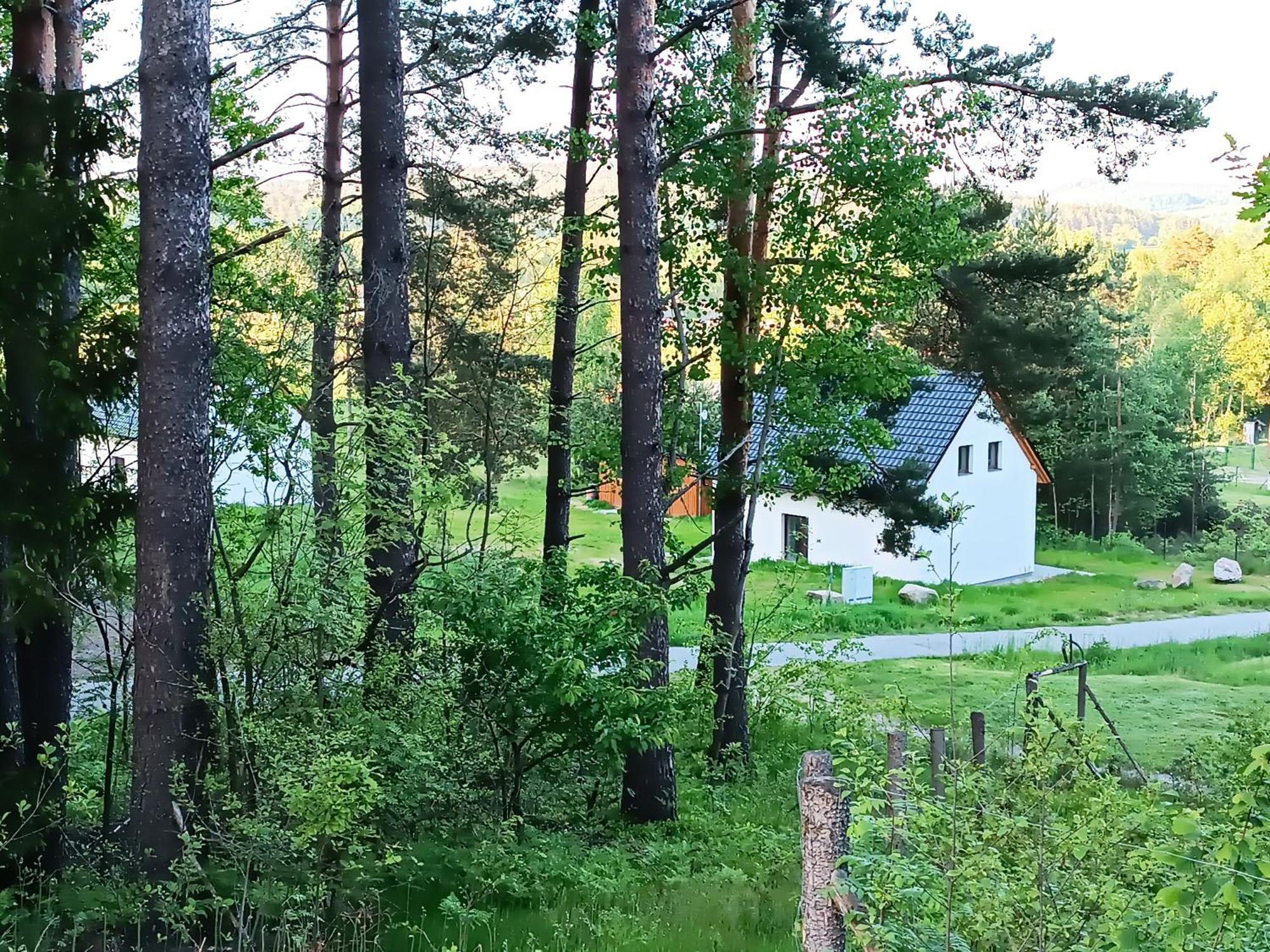 Klidna Lokalita Na Kraji Lesa, Cely Dum S Uschovnu Kol Villa Nová Bystřice Buitenkant foto