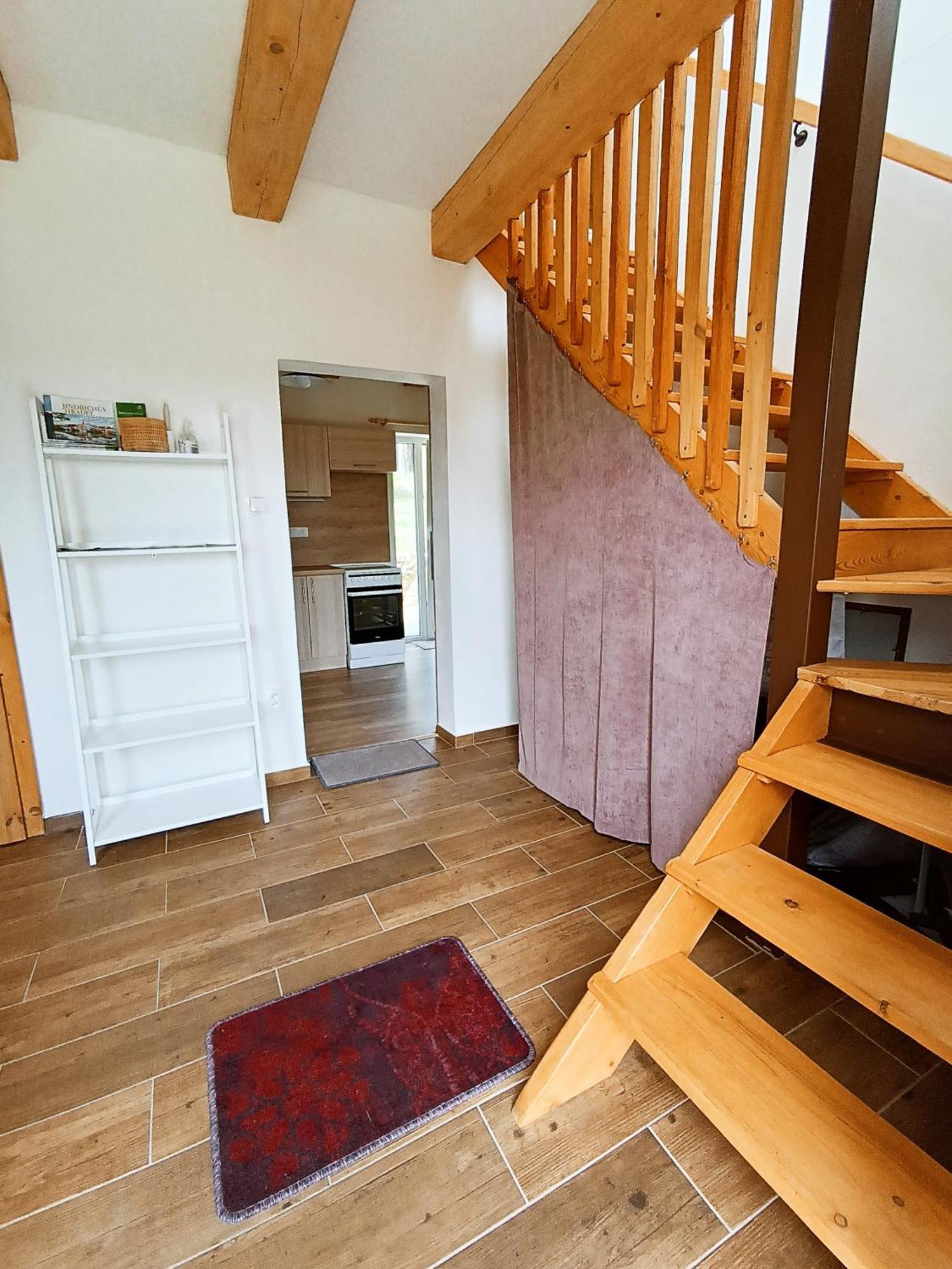 Klidna Lokalita Na Kraji Lesa, Cely Dum S Uschovnu Kol Villa Nová Bystřice Buitenkant foto