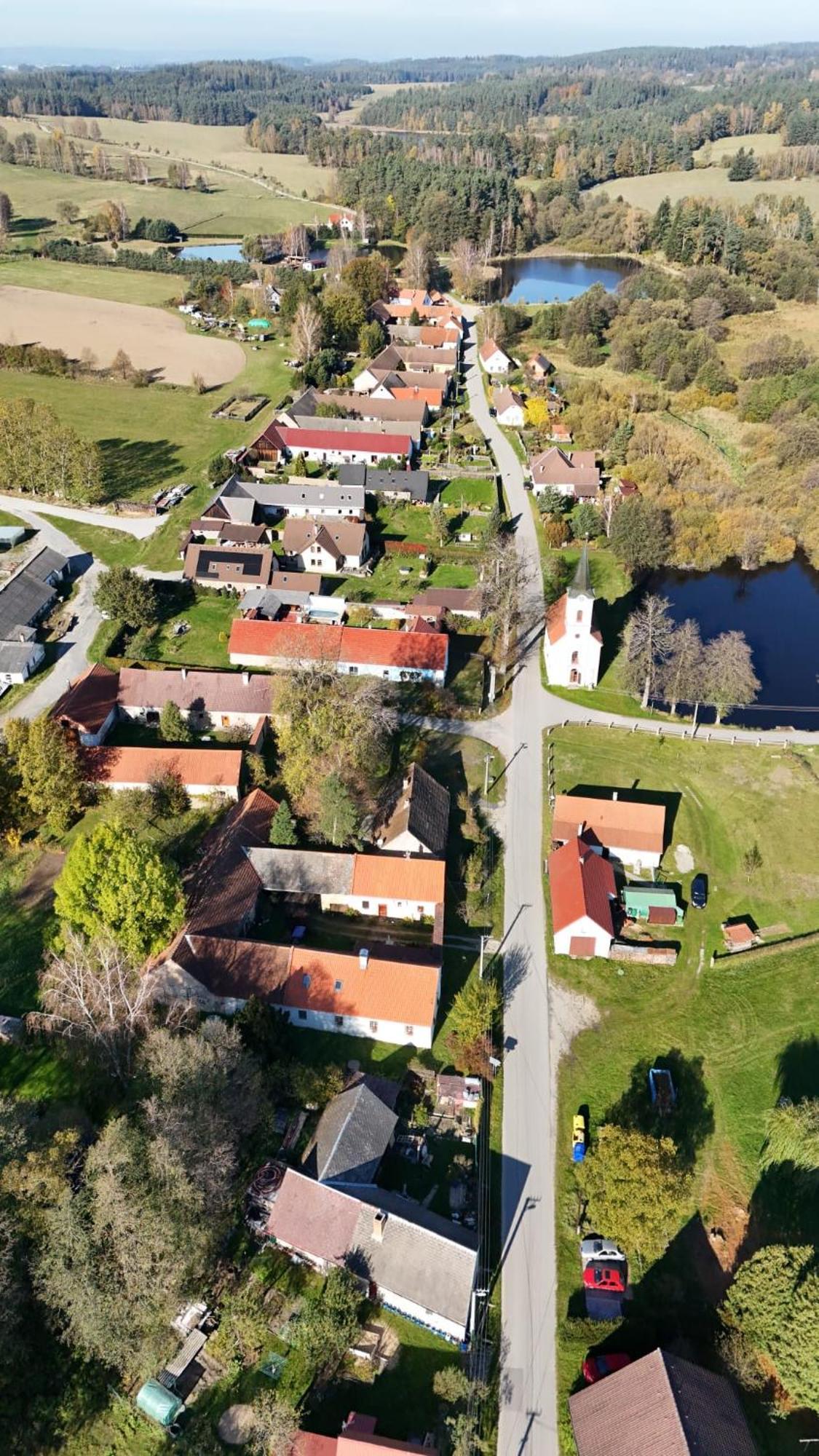 Klidna Lokalita Na Kraji Lesa, Cely Dum S Uschovnu Kol Villa Nová Bystřice Buitenkant foto